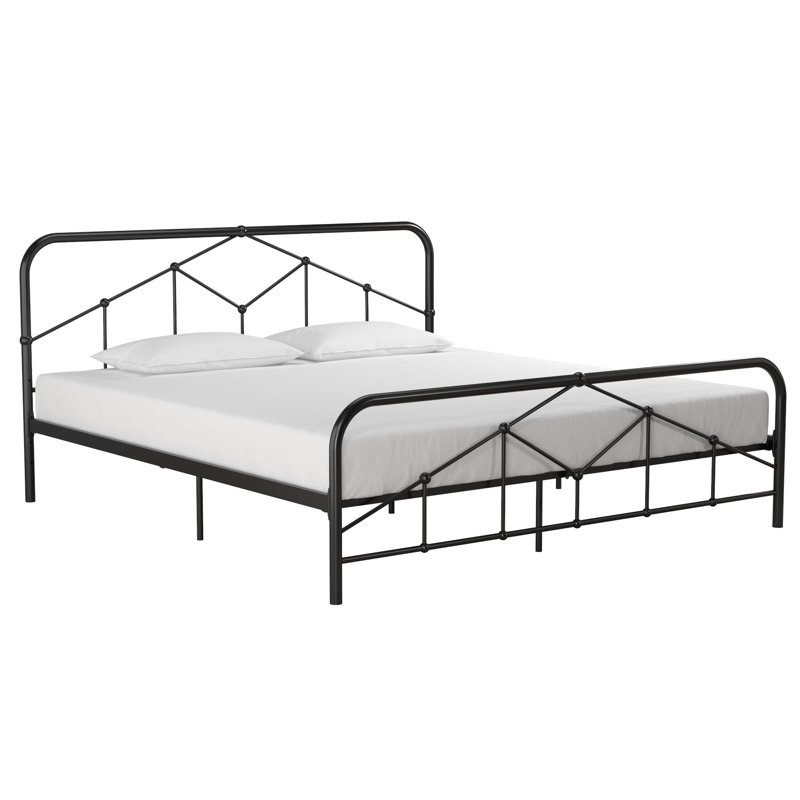 Novogratz Francis Farmhouse Metal Platform Bed & Reviews Wayfair
